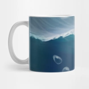 Cross-section of a wave (single) Mug